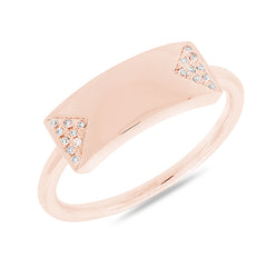 0.03ct 14k Rose Gold Diamond Lady's Ring 0.03ct 14k Rose Gold Diamond Lady's Ring