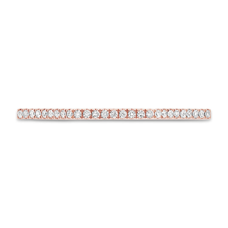 0.07ct 14k Rose Gold Diamond Lady's Ring Size 5.5 0.07ct 14k Rose Gold Diamond Lady's Ring Size 5.5