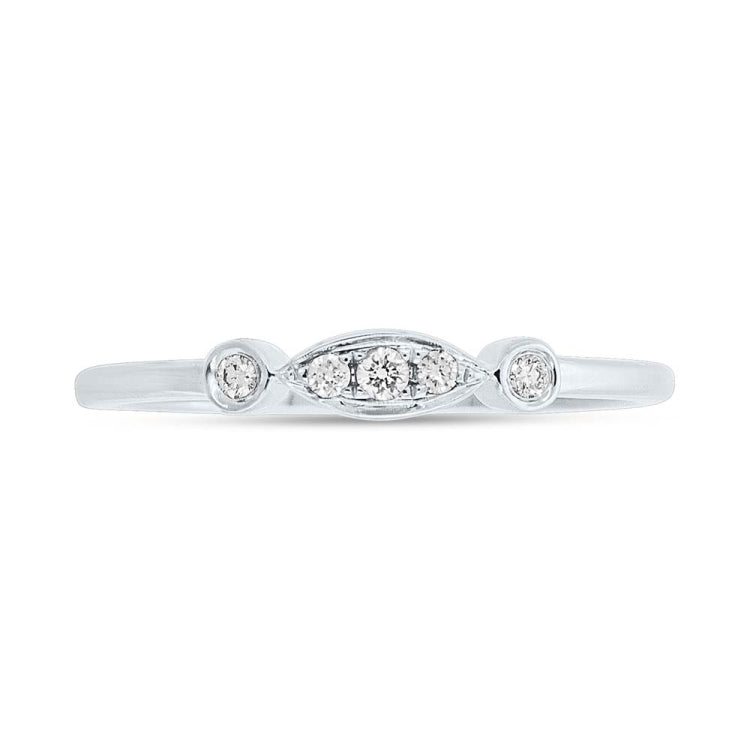 0.06ct 14k White Gold Diamond Lady's Ring 0.06ct 14k White Gold Diamond Lady's Ring