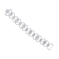 11.18ct 18k White Gold Diamond Lady's Bracelet 11.18ct 18k White Gold Diamond Lady's Bracelet