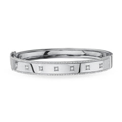 0.55ct 14k White Gold Diamond Bangle 0.55ct 14k White Gold Diamond Bangle