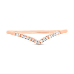 0.05ct 14k Rose Gold Diamond Lady's Ring 0.05ct 14k Rose Gold Diamond Lady's Ring