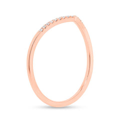 0.05ct 14k Rose Gold Diamond Lady's Ring 0.05ct 14k Rose Gold Diamond Lady's Ring