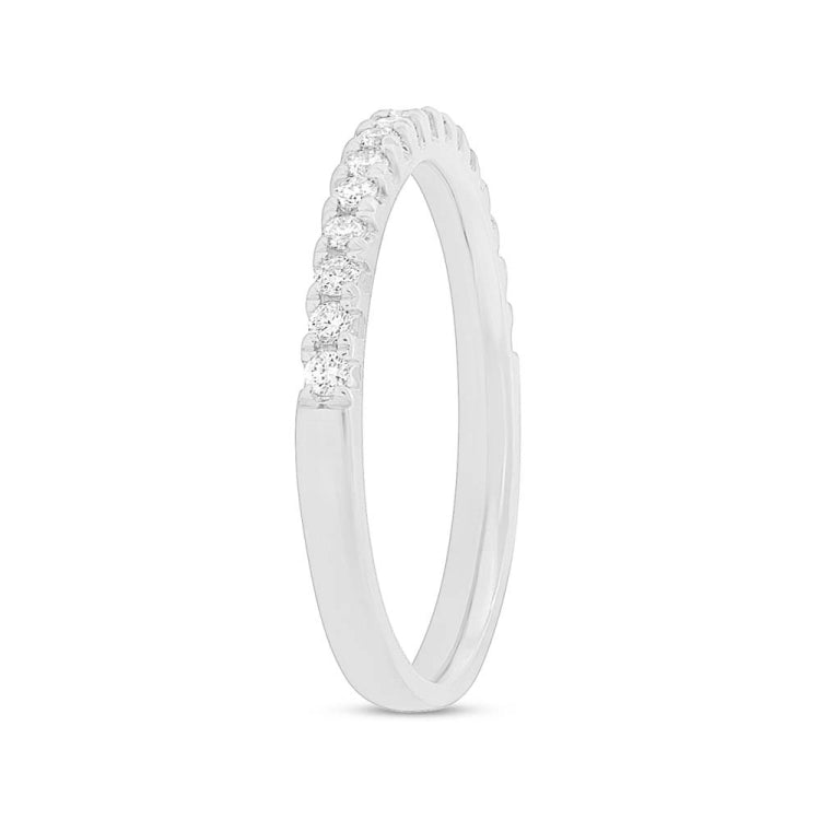 0.23ct 14k White Gold Diamond Lady's Band Size 4.5 0.23ct 14k White Gold Diamond Lady's Band Size 4.5