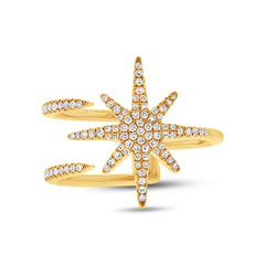 0.26ct 14k Yellow Gold Diamond Lady's Ring Size 6.5 0.26ct 14k Yellow Gold Diamond Lady's Ring Size 6.5