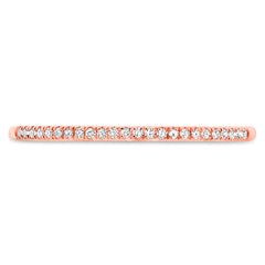 0.06ct 14k Rose Gold Diamond Lady's Band Size 6.25 0.06ct 14k Rose Gold Diamond Lady's Band Size 6.25