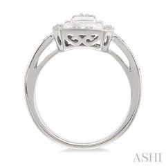 1/20 ctw Single Cut Diamond Ring in Sterling Silver 1/20 ctw Single Cut Diamond Ring in Sterling Silver