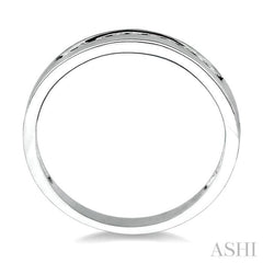 1/10 ctw Round Cut Diamond Band in 10K White Gold 1/10 ctw Round Cut Diamond Band in 10K White Gold