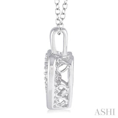 1/20 Ctw Heart Shape Diamond Emotion Pendant in Sterling Silver with Chain 1/20 Ctw Heart Shape Diamond Emotion Pendant in Sterling Silver with Chain