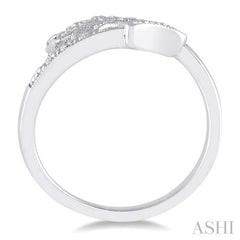 1/20 ctw Round Cut Diamond Arrow Ring in Sterling Silver 1/20 ctw Round Cut Diamond Arrow Ring in Sterling Silver