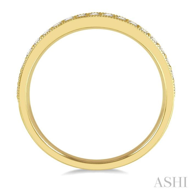 1/3 ctw Round Cut Diamond Wedding Band in 14K Yellow Gold 1/3 ctw Round Cut Diamond Wedding Band in 14K Yellow Gold