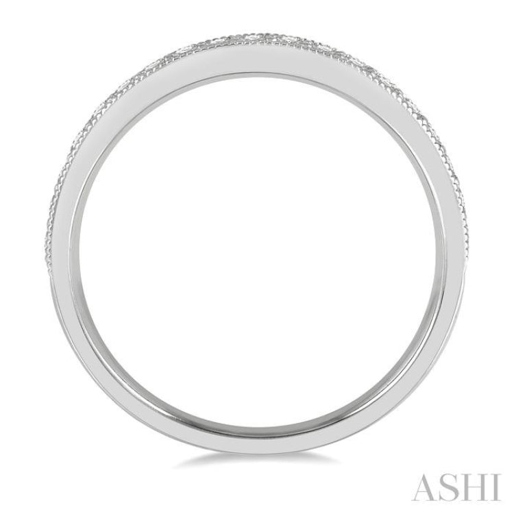 1/3 ctw Round Cut Diamond Wedding Band in 14K White Gold 1/3 ctw Round Cut Diamond Wedding Band in 14K White Gold
