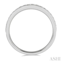 1/3 ctw Round Cut Diamond Wedding Band in 14K White Gold 1/3 ctw Round Cut Diamond Wedding Band in 14K White Gold