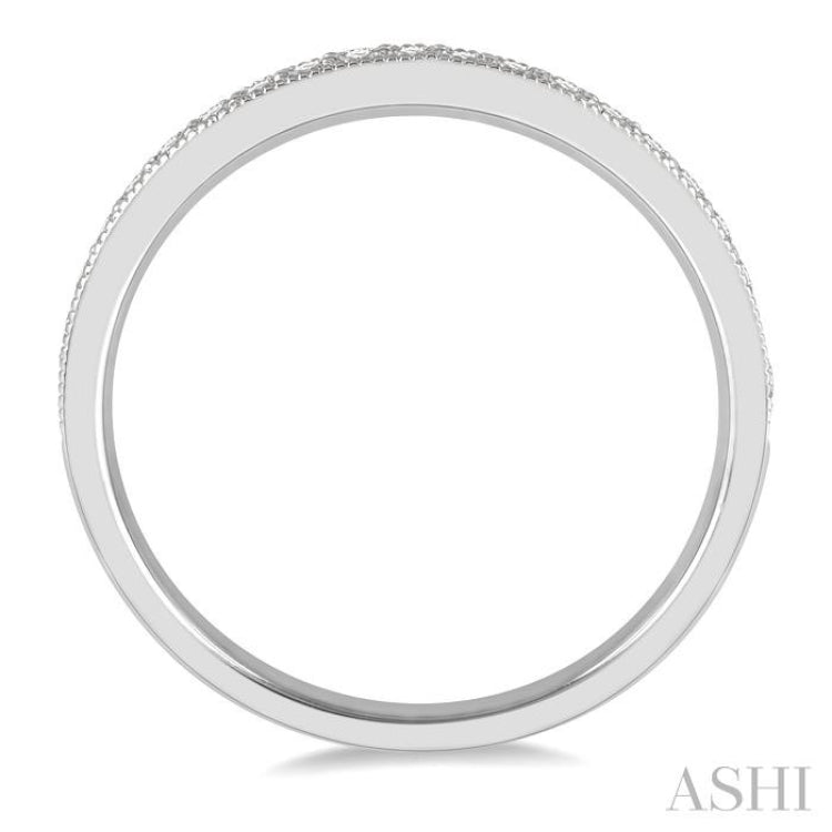 1/4 ctw Round Cut Diamond Wedding Band in 14K White Gold 1/4 ctw Round Cut Diamond Wedding Band in 14K White Gold