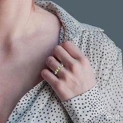 2.3 MM Emerald and 1/4 Ctw Round Cut Diamond Precious Wedding Band in 14K Yellow Gold 2.3 MM Emerald and 1/4 Ctw Round Cut Diamond Precious Wedding Band in 14K Yellow Gold