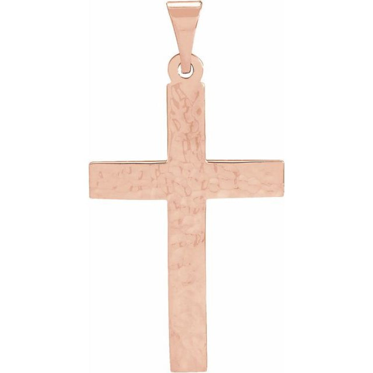 14K Rose Cross Pendant 14K Rose Cross Pendant