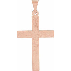 14K Rose Cross Pendant 14K Rose Cross Pendant