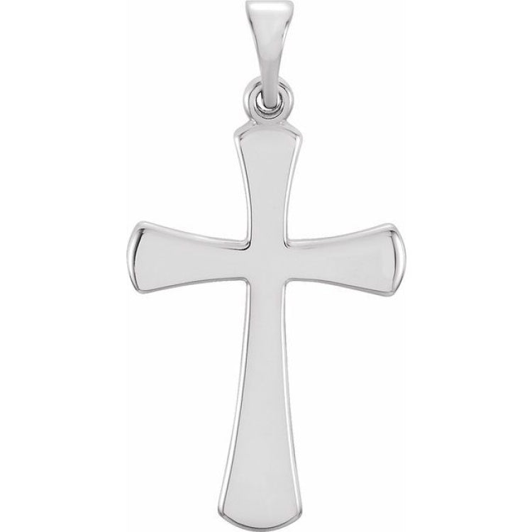 Platinum Cross Pendant Platinum Cross Pendant