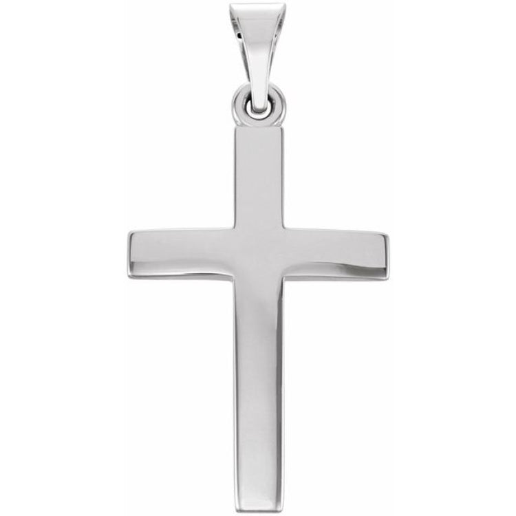 14K White Cross Pendant 14K White Cross Pendant