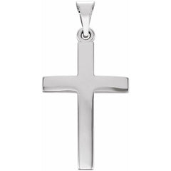 14K White Cross Pendant 14K White Cross Pendant