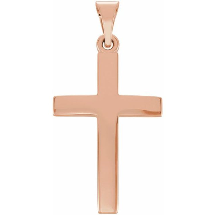 14K Rose Cross Pendant 14K Rose Cross Pendant