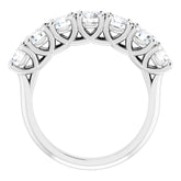 Platinum 1 5/8 CTW Natural Diamond Anniversary Band