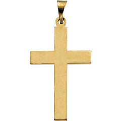 14K Yellow 22 x 14 mm Cross Pendant 14K Yellow 22 x 14 mm Cross Pendant