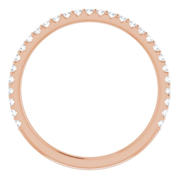 14K Rose 1/4 CTW Natural Diamond Anniversary Band 14K Rose 1/4 CTW Natural Diamond Anniversary Band