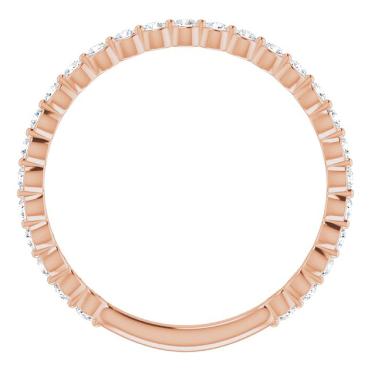 14K Rose 1/3 CTW Natural Diamond Anniversary Band 14K Rose 1/3 CTW Natural Diamond Anniversary Band