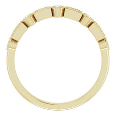 14K Yellow 1/4 CTW Natural Diamond Anniversary Band 14K Yellow 1/4 CTW Natural Diamond Anniversary Band