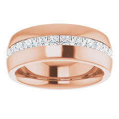 14K Rose 1 CTW Diamond Band 14K Rose 1 CTW Diamond Band