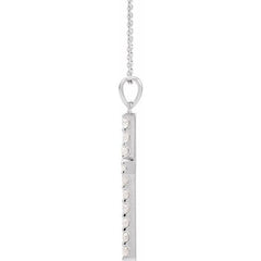 14K White 1/2 CTW Natural Diamond Cross 18" Necklace 14K White 1/2 CTW Natural Diamond Cross 18" Necklace