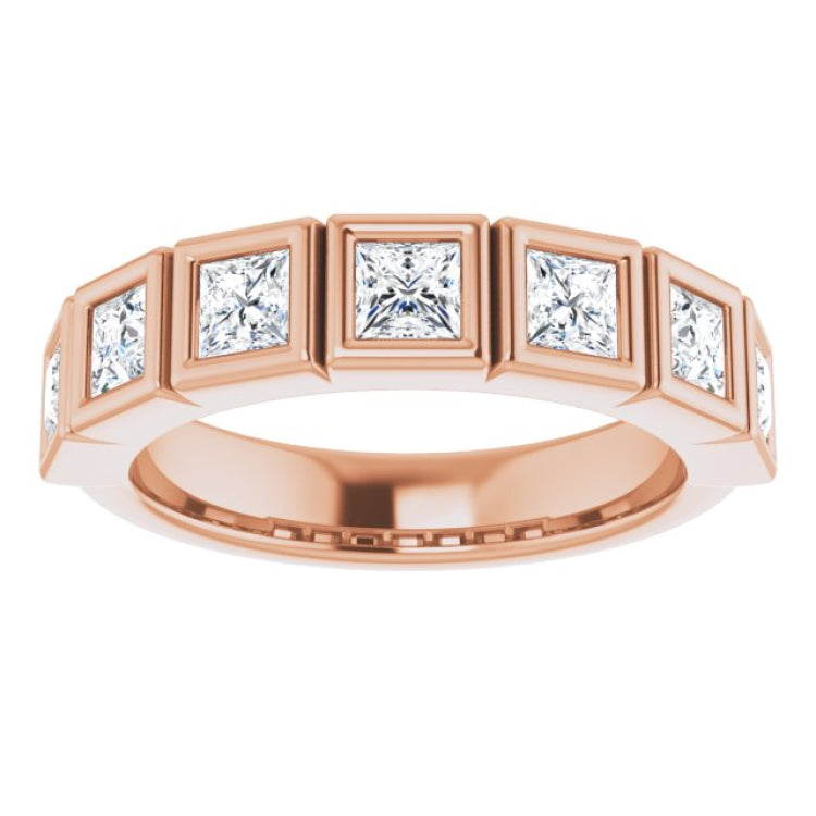 14K Rose 1 1/8 CTW Natural Diamond Anniversary Band 14K Rose 1 1/8 CTW Natural Diamond Anniversary Band
