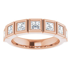 14K Rose 1 1/8 CTW Natural Diamond Anniversary Band 14K Rose 1 1/8 CTW Natural Diamond Anniversary Band