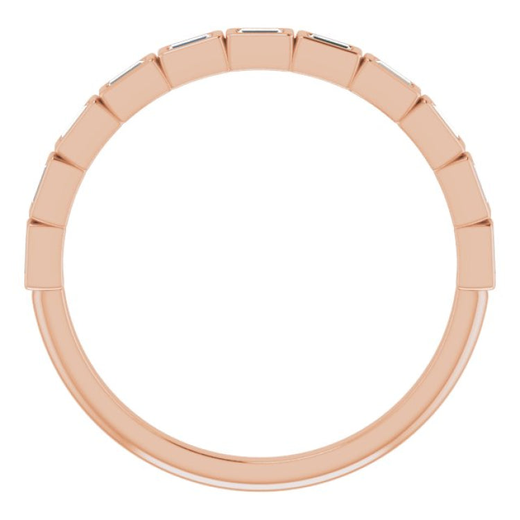 14K Rose 1/6 CTW Natural Diamond Anniversary Band 14K Rose 1/6 CTW Natural Diamond Anniversary Band