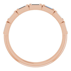 14K Rose 1/2 CTW Natural Diamond Anniversary Band 14K Rose 1/2 CTW Natural Diamond Anniversary Band