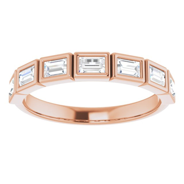 14K Rose 1/2 CTW Natural Diamond Anniversary Band 14K Rose 1/2 CTW Natural Diamond Anniversary Band