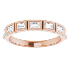 14K Rose 1/2 CTW Natural Diamond Anniversary Band 14K Rose 1/2 CTW Natural Diamond Anniversary Band