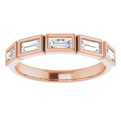 14K Rose 1/2 CTW Natural Diamond Anniversary Band 14K Rose 1/2 CTW Natural Diamond Anniversary Band