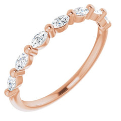 14K Rose 1/3 CTW Natural Diamond Anniversary Band 14K Rose 1/3 CTW Natural Diamond Anniversary Band