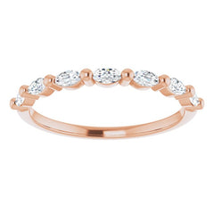 14K Rose 1/3 CTW Natural Diamond Anniversary Band 14K Rose 1/3 CTW Natural Diamond Anniversary Band