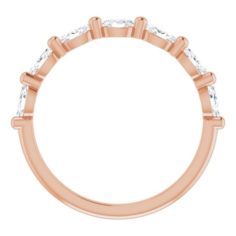 14K Rose 1/2 CTW Natural Diamond Anniversary Band 14K Rose 1/2 CTW Natural Diamond Anniversary Band