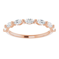 14K Rose 1/2 CTW Natural Diamond Anniversary Band 14K Rose 1/2 CTW Natural Diamond Anniversary Band