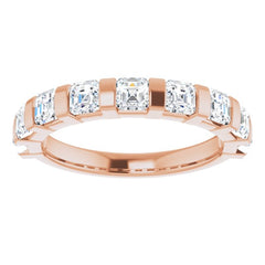14K Rose 1 3/8 CTW Natural Diamond Anniversary Band 14K Rose 1 3/8 CTW Natural Diamond Anniversary Band