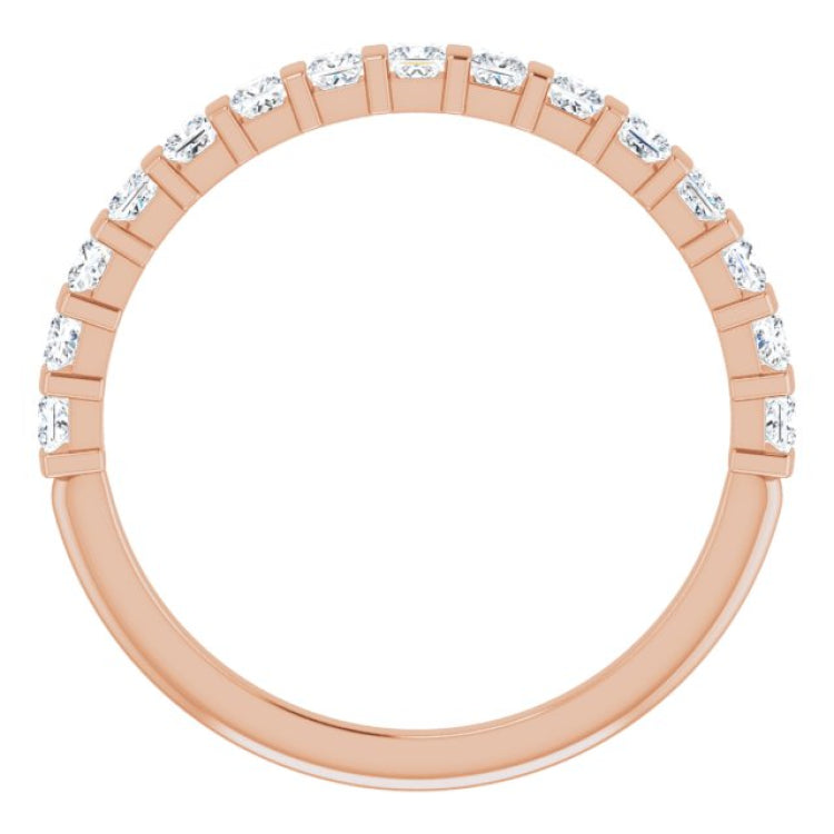 14K Rose 1/2 CTW Natural Diamond Anniversary Band 14K Rose 1/2 CTW Natural Diamond Anniversary Band