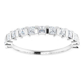 Platinum 1/2 CTW Natual Diamond Anniversary Band