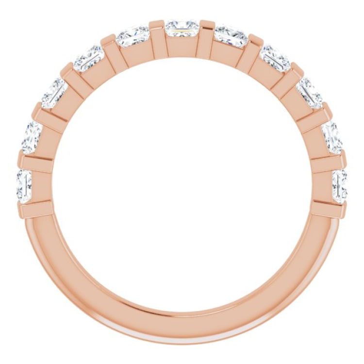14K Rose 1 CTW Natural Diamond Anniversary Band 14K Rose 1 CTW Natural Diamond Anniversary Band