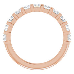14K Rose 1 CTW Natural Diamond Anniversary Band 14K Rose 1 CTW Natural Diamond Anniversary Band