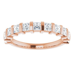 14K Rose 1 CTW Natural Diamond Anniversary Band 14K Rose 1 CTW Natural Diamond Anniversary Band