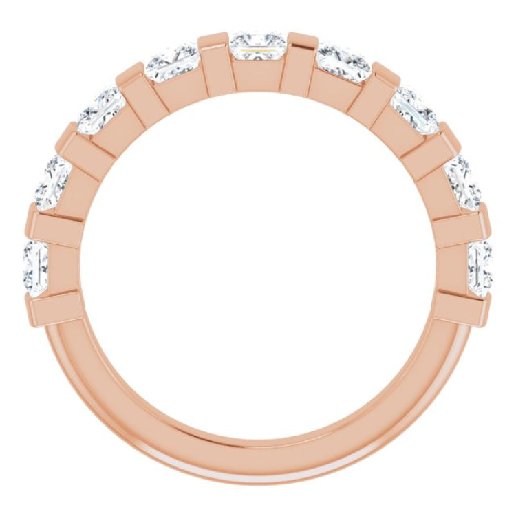 14K Rose 1 3/8 CTW Natural Diamond Anniversary Band 14K Rose 1 3/8 CTW Natural Diamond Anniversary Band